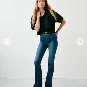 SPANX Blue Flare Women's Jeans